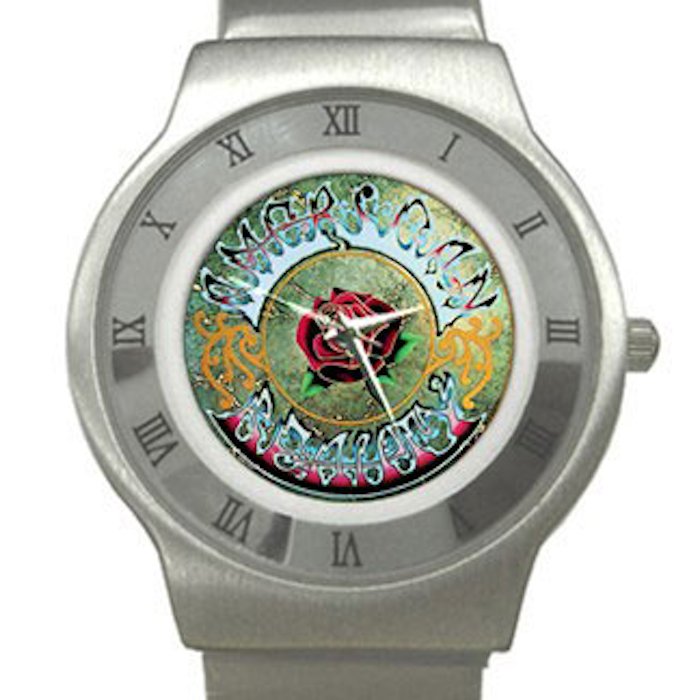 Grateful Dead - American Beauty Roman Dial Unisex Ultra Slim Watch