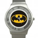 Batman Shield - Chrome Roman Dial Unisex Ultra Slim Watch