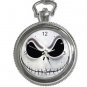Jack Skellington Nightmare Before Christmas Round Silver Metal Key Chain Watch