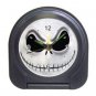 Jack Skellington Nightmare Before Christmas Travel Alarm Clock- Black Or Silver