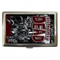 The Walking Dead High Quality Silver Chrome Cigarette Money/ Credit Card Case