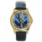 U.S.S. Voyager Intrepid Class Unisex Round Gold Metal Watch