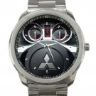 Mitsubishi Prototype Steering Wheel Unisex Sport Metal Watch