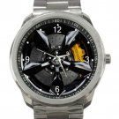 Jaguar XKR Car Tyre Unisex Sport Metal Watch
