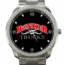 Bunker Trucks Logo Unisex Sport Metal Watch