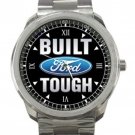Ford Built Tough Logo Unisex Sport Metal Watch