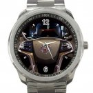 2013 Cadillac ATS Steering Wheel Unisex Sport Metal Watch
