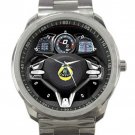 2013 Lotus Esprit Steering Wheel Unisex Sport Metal Watch