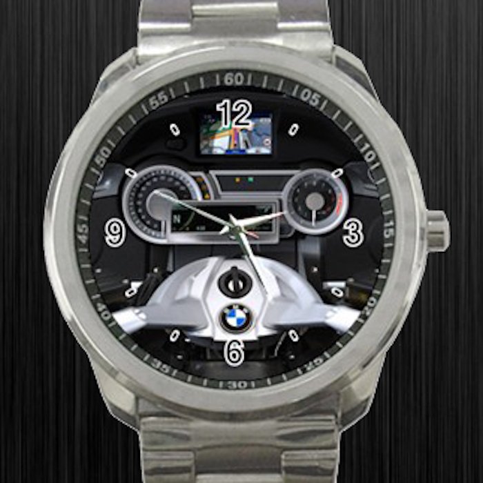 2011 BWM K1600 GTL Cockpit Motorcycle Unisex Sport Metal Watch