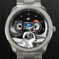 Can Am Spyder Cockpit Motorcycle Unisex Sport Metal Watch