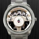 Mansory Porsche 911 Carrera Facelift Steering Wheel Unisex Sport Metal Watch