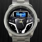 2011 Chevy Volt Chevrolet Steering Wheel Unisex Sport Metal Watch