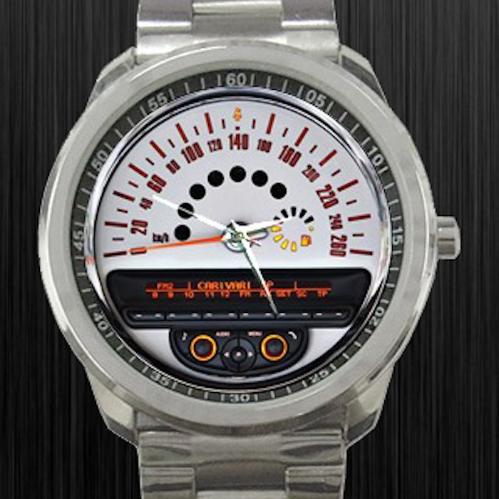 2011 Mini Cooper S Speedometer Unisex Sport Metal Watch