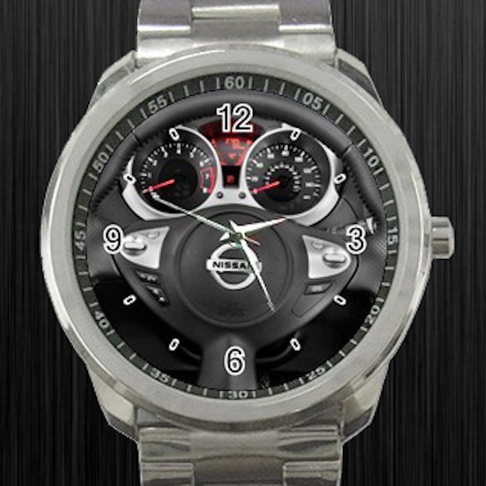 2011 Nissan Juke Wagon Power Steering Wheel Unisex Sport Metal Watch
