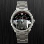 Toyota Corolla Altis Steering Wheel Unisex Sport Metal Watch