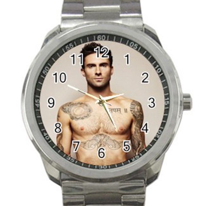 Adam Levine Maroon 5 Unisex Sport Metal Watch