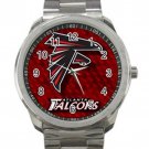 Atlanta Falcons NFL Football Team Unisex Sport Metal Watch