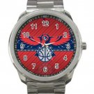Atlanta Hawks NBA Basketball Team Unisex Sport Metal Watch