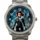 Black Widow Avengers Unisex Sport Metal Watch