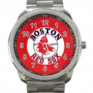 Boston Red Sox MLB Baseball Team Logo 3 Unisex Sport Metal Watch