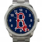 Boston Red Sox MLB Baseball Team Logo 4 Unisex Sport Metal Watch