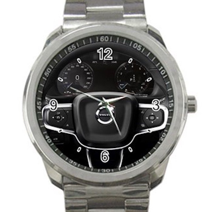 2019 Volvo XC40 Steering Wheel Unisex Sport Metal Watch