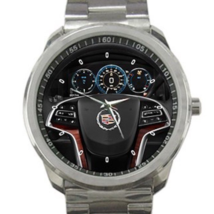 2016 Cadillac Escalade Steering Wheel Unisex Sport Metal Watch