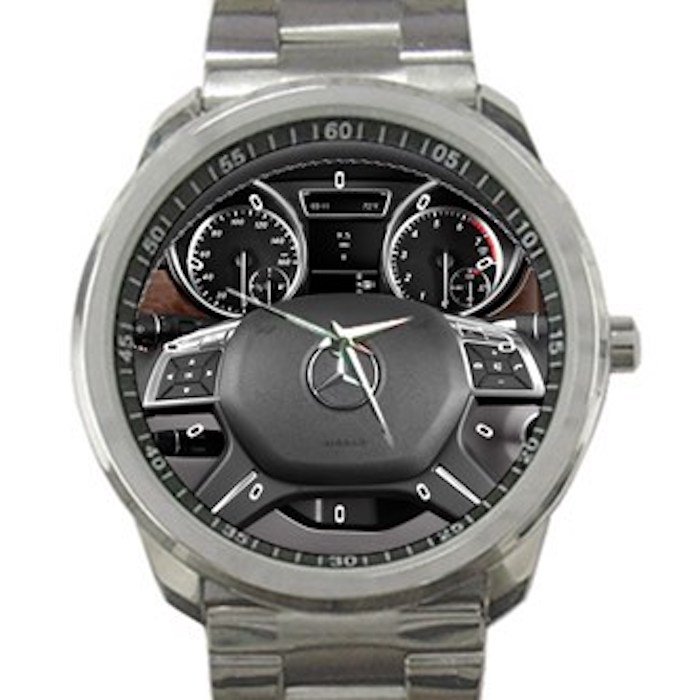 2015 Mercedes M Class M350 Steering Wheel Unisex Sport Metal Watch