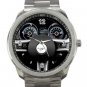 2014 Ford Mustang Steering Wheel Unisex Sport Metal Watch