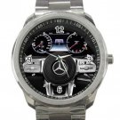 2013 Mercedes Benze Steering Wheel Unisex Sport Metal Watch