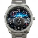 2018 Mercedes Benze Steering Wheel Design 3 Unisex Sport Metal Watch