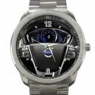 Volvo V40 Steering Wheel Unisex Sport Metal Watch