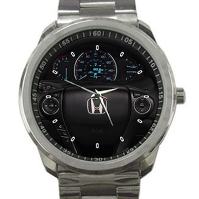 2015 Honda Accord Steering Wheel Unisex Sport Metal Watch