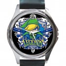 Legends Of Zelda Hyrule Warriors Legends Unisex Round Silver Metal Watch