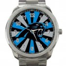 Carolina Panthers NFL Football Team Logo 3 Unisex Sport Metal Watch