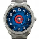 Chicago Cubs MLB Baseball Team Logo 5 Unisex Sport Metal Watch