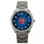 Chicago Cubs MLB Baseball Team Logo 5 Unisex Sport Metal Watch