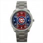 Chicago Cubs MLB Baseball Team Logo 6 Unisex Sport Metal Watch