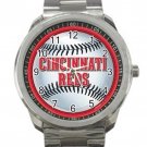 Cincinnati Reds MLB Baseball Team Logo 1 Unisex Sport Metal Watch