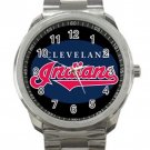 Cleveland Indians MLB Baseball Team Logo 3 Unisex Sport Metal Watch