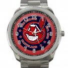 Cleveland Indians MLB Baseball Team Logo 4 Unisex Sport Metal Watch