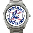 Cleveland Indians MLB Baseball Team Logo 5 Unisex Sport Metal Watch