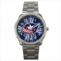 Columbus Blue Jackets NHL Ice Hockey Logo Unisex Sport Metal Watch