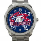 Columbus Blue Jackets NHL Ice Hockey Logo 1 Unisex Sport Metal Watch