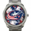 Columbus Blue Jackets NHL Ice Hockey Logo 2 Unisex Sport Metal Watch