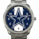 Dallas Cowboys NFL Football Team Logo 2 Unisex Sport Metal Watch