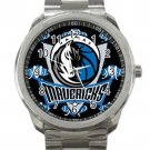 Dallas Mavericks NBA Basketball Team Unisex Sport Metal Watch