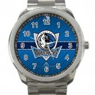 Dallas Mavericks NBA Basketball Team Logo 2 Unisex Sport Metal Watch