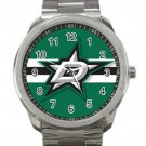 Dallas Stars NHL Ice Hockey Teams Logo 2 Unisex Sport Metal Watch
