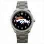Denver Broncos NFL Football Team Logo Unisex Sport Metal Watch
